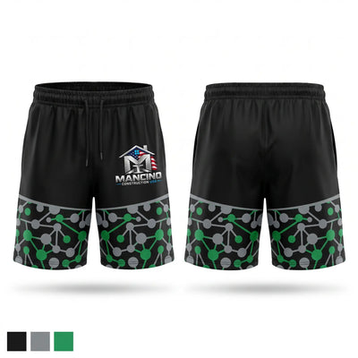 Mancino construction USA Athletic Shorts With Pockets - 1