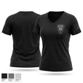 Clark DB Women's Short Sleeve V-neck Shirt - 1