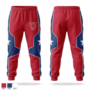 Sweatpants, Fulshear Simonton FD, Fire Department, Teamtime, Team time, sublimation, custom sports apparel, team uniforms, spirit wear, spiritwear, sports uniforms, custom shirts, team store, custom team store, fundraiser sports, apparel fundraiser