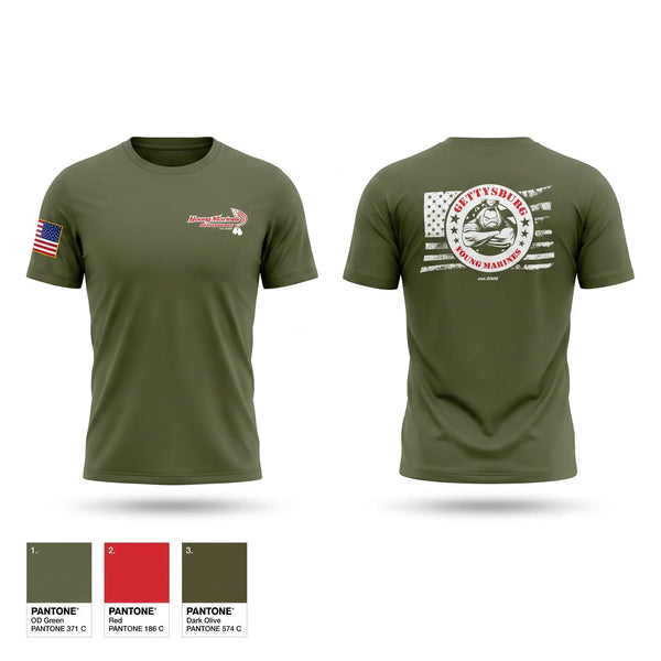 Short Sleeve Performance Shirt, Gettysburg Young Marines, Marines, Teamtime, Team time, sublimation, custom sports apparel, team uniforms, spirit wear, spiritwear, sports uniforms, custom shirts, team store, custom team store, fundraiser sports, apparel fundraiser