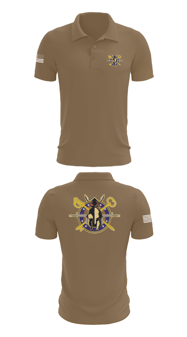 Short Sleeve Performance Polo, A Company 68th DSSB 4ID, , Teamtime, Team time, sublimation, custom sports apparel, team uniforms, spirit wear, spiritwear, sports uniforms, custom shirts, team store, custom team store, fundraiser sports, apparel fundraiser
