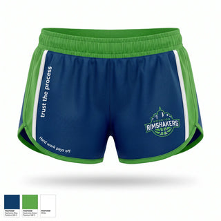Womens Shorts, Houston Rimshakers, Men's Basketball, Teamtime, Team time, sublimation, custom sports apparel, team uniforms, spirit wear, spiritwear, sports uniforms, custom shirts, team store, custom team store, fundraiser sports, apparel fundraiser