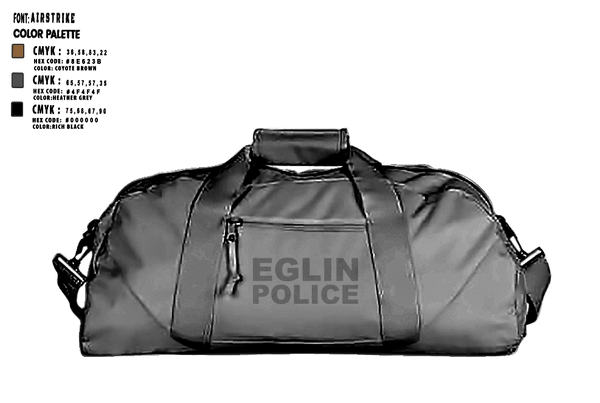 Duffle Bag, 96 SFS / Eglin Police, Air Force, Teamtime, Team time, sublimation, custom sports apparel, team uniforms, spirit wear, spiritwear, sports uniforms, custom shirts, team store, custom team store, fundraiser sports, apparel fundraiser