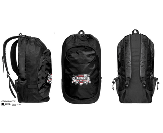 Gear Bag, Clearwater Little League, Baseball, Teamtime, Team time, sublimation, custom sports apparel, team uniforms, spirit wear, spiritwear, sports uniforms, custom shirts, team store, custom team store, fundraiser sports, apparel fundraiser