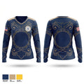 Office of the Fulton County Solicitor General Women's Long Sleeve V-neck Shirt - 1
