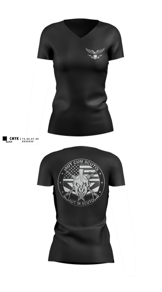 Womens Short Sleeve Vneck Shirt, Special Response Team, Police, Teamtime, Team time, sublimation, custom sports apparel, team uniforms, spirit wear, spiritwear, sports uniforms, custom shirts, team store, custom team store, fundraiser sports, apparel fundraiser