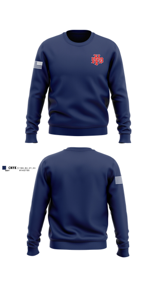 Crew Neck Sweatshirt, Pleasant Hill Fire District, Fire Department, Teamtime, Team time, sublimation, custom sports apparel, team uniforms, spirit wear, spiritwear, sports uniforms, custom shirts, team store, custom team store, fundraiser sports, apparel fundraiser