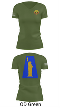 389th CSSB 42999540 Women's Short Sleeve V-neck Shirt - 48