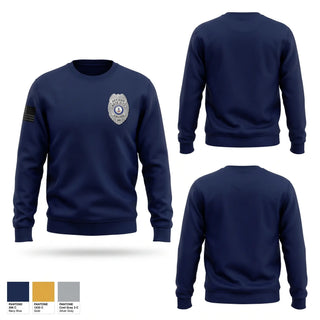Crew Neck Sweatshirt, Gate City Police Department, Police, Teamtime, Team time, sublimation, custom sports apparel, team uniforms, spirit wear, spiritwear, sports uniforms, custom shirts, team store, custom team store, fundraiser sports, apparel fundraiser