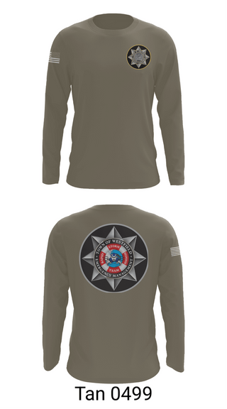 Long Sleeve Performance Shirt, WESTFIELD POLICE OEM, Police, Teamtime, Team time, sublimation, custom sports apparel, team uniforms, spirit wear, spiritwear, sports uniforms, custom shirts, team store, custom team store, fundraiser sports, apparel fundraiser