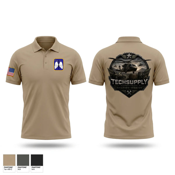 Short Sleeve Performance Polo, 2-158, Army, Teamtime, Team time, sublimation, custom sports apparel, team uniforms, spirit wear, spiritwear, sports uniforms, custom shirts, team store, custom team store, fundraiser sports, apparel fundraiser