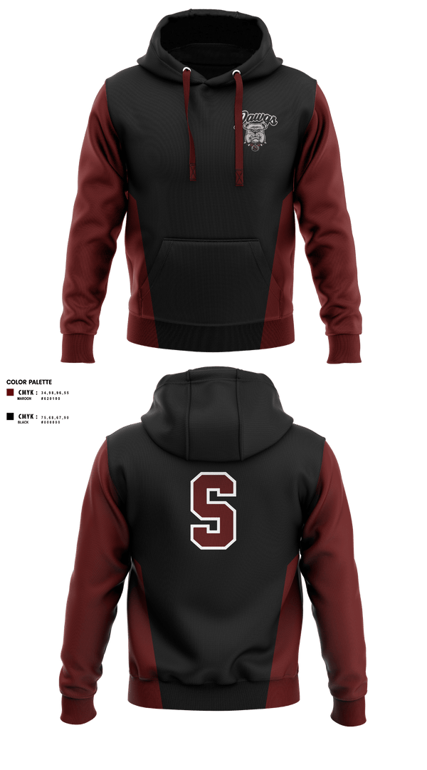 Hoodie, Sobrato HS Bulldogs, , Teamtime, Team time, sublimation, custom sports apparel, team uniforms, spirit wear, spiritwear, sports uniforms, custom shirts, team store, custom team store, fundraiser sports, apparel fundraiser