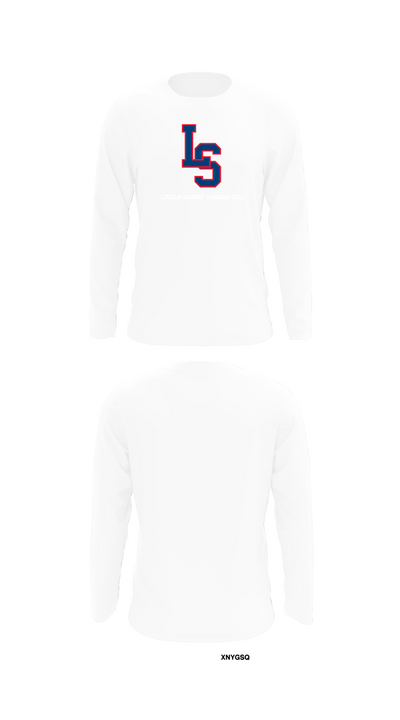 Lincoln-Sudbury Warriors Golf 32157892 Long Sleeve Performance Shirt 8