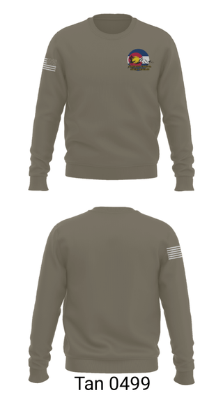 Crew Neck Sweatshirt, Colorado National Guard Biathlon Team, National Guard, Teamtime, Team time, sublimation, custom sports apparel, team uniforms, spirit wear, spiritwear, sports uniforms, custom shirts, team store, custom team store, fundraiser sports, apparel fundraiser