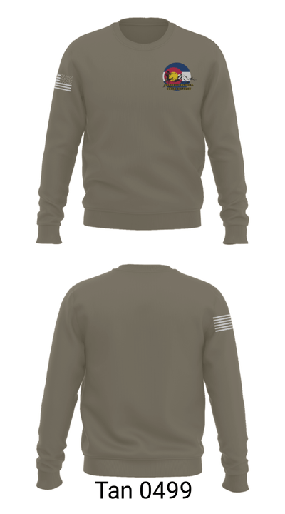 Colorado National Guard Biathlon Team 24779519 Crew Neck Sweatshirt - 34