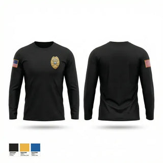 Long Sleeve Performance Shirt, Middleton Police Department, Police, Teamtime, Team time, sublimation, custom sports apparel, team uniforms, spirit wear, spiritwear, sports uniforms, custom shirts, team store, custom team store, fundraiser sports, apparel fundraiser