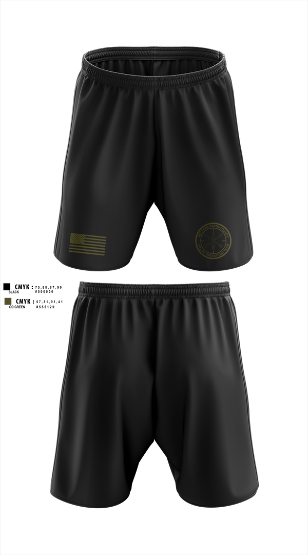 Athletic Shorts With Pockets, Western Wayne SWAT Snipers, Police, Teamtime, Team time, sublimation, custom sports apparel, team uniforms, spirit wear, spiritwear, sports uniforms, custom shirts, team store, custom team store, fundraiser sports, apparel fundraiser