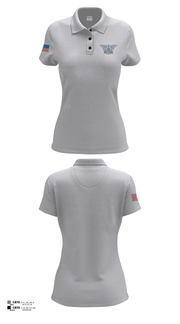 Womens Short Sleeve Performance Polo, 3DSB H2F, Army, Teamtime, Team time, sublimation, custom sports apparel, team uniforms, spirit wear, spiritwear, sports uniforms, custom shirts, team store, custom team store, fundraiser sports, apparel fundraiser