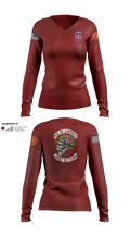 82d ABN DIV 72745716 Women's Long Sleeve V-neck Shirt - 101