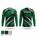 New Jersey Eagles Long Sleeve Performance Shirt 1