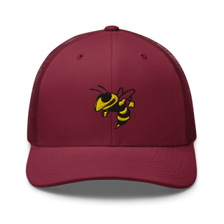 Wynne Yellowjackets 3239649 Retro Trucker Hat | Yupoong 6606
