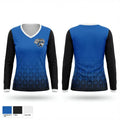 Detroit Bees 47252645 Women's Long Sleeve V-neck Shirt - 1