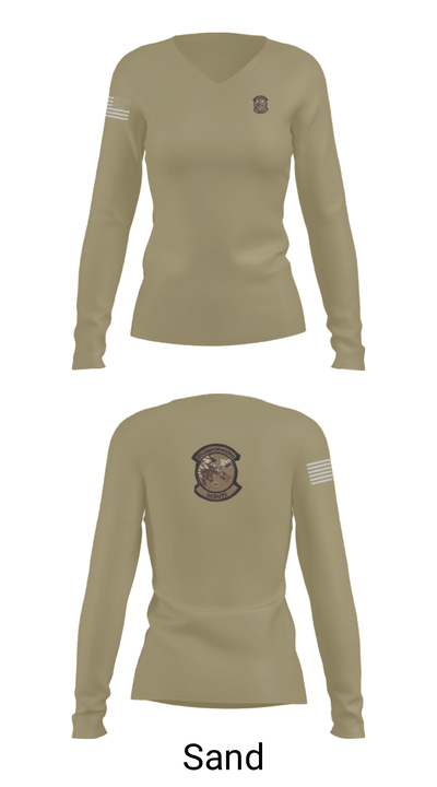 Golden Dragon  AST 25018707 Women's Long Sleeve V-neck Shirt - 47