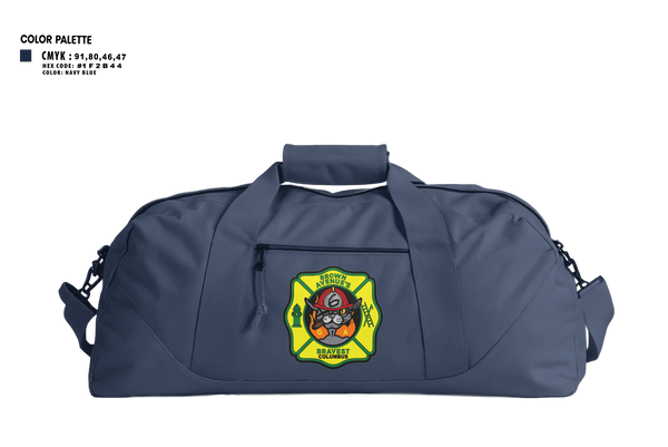 Duffle Bag, Station 6, Fire Department, Teamtime, Team time, sublimation, custom sports apparel, team uniforms, spirit wear, spiritwear, sports uniforms, custom shirts, team store, custom team store, fundraiser sports, apparel fundraiser