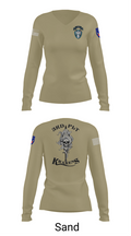 95th cbrn 3rd plt Women's Long Sleeve V-neck Shirt - 97