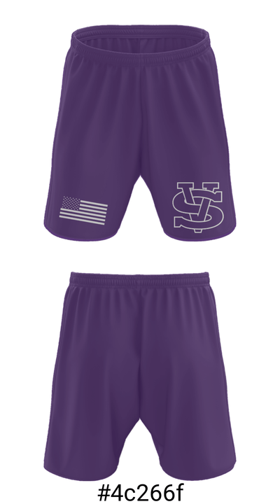 Swan Valley High School Ice Hockey 27287577 Athletic Shorts With Pockets - 15