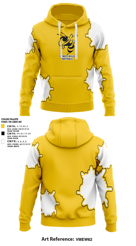 Hoodie, Forest Hills Softball, Softball, Teamtime, Team time, sublimation, custom sports apparel, team uniforms, spirit wear, spiritwear, sports uniforms, custom shirts, team store, custom team store, fundraiser sports, apparel fundraiser