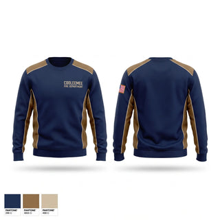 Crew Neck Sweatshirt, Cooleemee fire department, Fire Department, Teamtime, Team time, sublimation, custom sports apparel, team uniforms, spirit wear, spiritwear, sports uniforms, custom shirts, team store, custom team store, fundraiser sports, apparel fundraiser