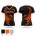 Brunswick Dragons Women's Short Sleeve V-neck Shirt - 1