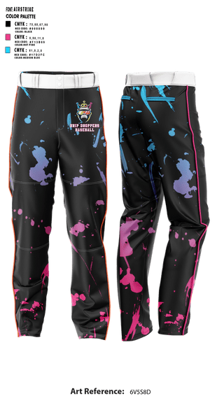 Baseball Pants, Drip Droppers, Baseball, Teamtime, Team time, sublimation, custom sports apparel, team uniforms, spirit wear, spiritwear, sports uniforms, custom shirts, team store, custom team store, fundraiser sports, apparel fundraiser