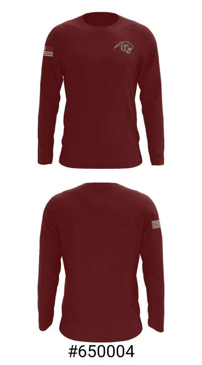 Pelion Middle School Basketball 5444025 Long Sleeve Performance Shirt - 18