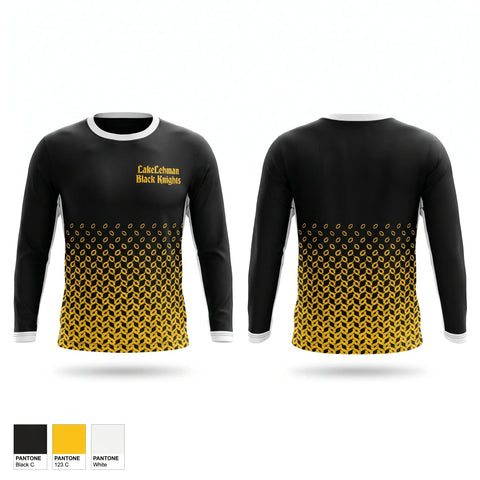 Long Sleeve Performance Shirt, Lake-Lehman Black Knights, Men's Basketball, Teamtime, Team time, sublimation, custom sports apparel, team uniforms, spirit wear, spiritwear, sports uniforms, custom shirts, team store, custom team store, fundraiser sports, apparel fundraiser
