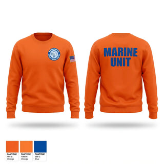 Crew Neck Sweatshirt, NFSAR marine unit, Police, Teamtime, Team time, sublimation, custom sports apparel, team uniforms, spirit wear, spiritwear, sports uniforms, custom shirts, team store, custom team store, fundraiser sports, apparel fundraiser