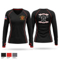 Flying squad Women's Long Sleeve V-neck Shirt - 1