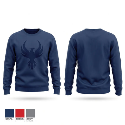 Lady Phoenix Crew Neck Sweatshirt - 2