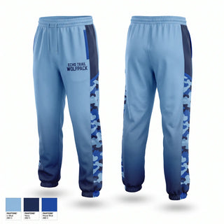 Sweatpants, Echo Trail Wolfpack, Men's Basketball, Teamtime, Team time, sublimation, custom sports apparel, team uniforms, spirit wear, spiritwear, sports uniforms, custom shirts, team store, custom team store, fundraiser sports, apparel fundraiser
