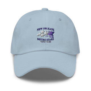 New Orleans Metro Stars Track Club Classic Dad Hat | Yupoong 6245CM
