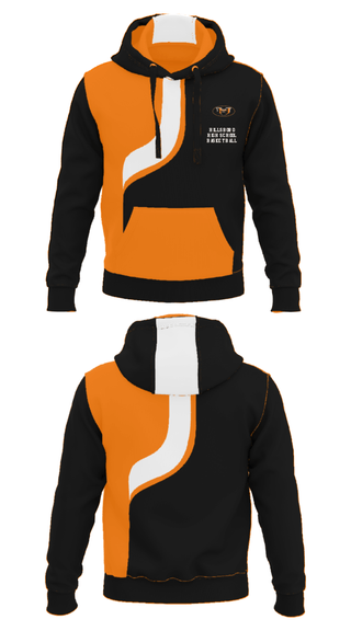 Hoodie, Hillsboro High School Basketball, Men's Basketball, Teamtime, Team time, sublimation, custom sports apparel, team uniforms, spirit wear, spiritwear, sports uniforms, custom shirts, team store, custom team store, fundraiser sports, apparel fundraiser