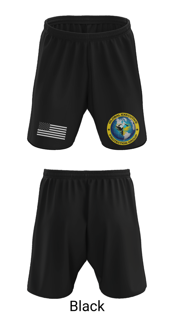 Athletic Shorts With Pockets, Global executive protection group, , Teamtime, Team time, sublimation, custom sports apparel, team uniforms, spirit wear, spiritwear, sports uniforms, custom shirts, team store, custom team store, fundraiser sports, apparel fundraiser