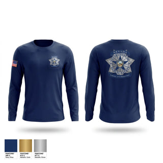 Long Sleeve Performance Shirt, Nevada state police, Police, Teamtime, Team time, sublimation, custom sports apparel, team uniforms, spirit wear, spiritwear, sports uniforms, custom shirts, team store, custom team store, fundraiser sports, apparel fundraiser