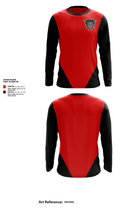 Dexter Bearcats 27746090 Long Sleeve Performance Shirt 1