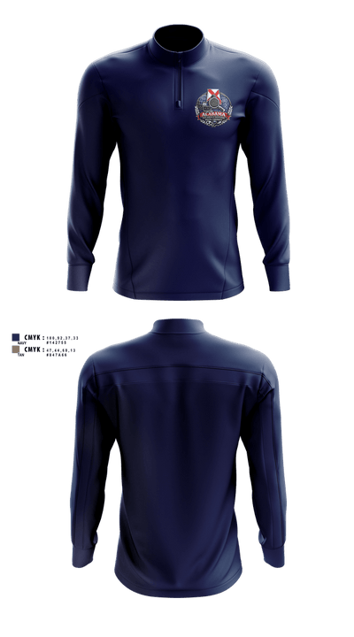 Alabama ICAC 57342857 Quarter Zip Jacket - 12