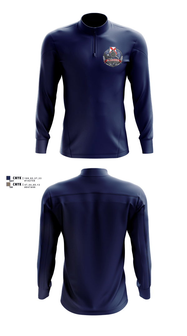 Quarter Zip Jacket, Alabama ICAC, Police, Teamtime, Team time, sublimation, custom sports apparel, team uniforms, spirit wear, spiritwear, sports uniforms, custom shirts, team store, custom team store, fundraiser sports, apparel fundraiser