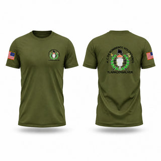 Old School Cotton Feel Shirt, H.c. de bomberos voluntarios tlapacoyan, ver., Fire Department, Teamtime, Team time, sublimation, custom sports apparel, team uniforms, spirit wear, spiritwear, sports uniforms, custom shirts, team store, custom team store, fundraiser sports, apparel fundraiser