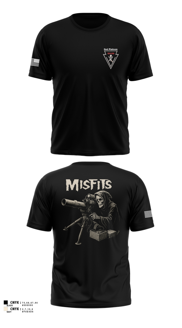 Old School Cotton Feel Shirt, 2/11 killer troop, Army, Teamtime, Team time, sublimation, custom sports apparel, team uniforms, spirit wear, spiritwear, sports uniforms, custom shirts, team store, custom team store, fundraiser sports, apparel fundraiser