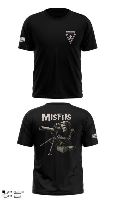 2/11 killer troop 669817 Short Sleeve Performance Shirt - 1